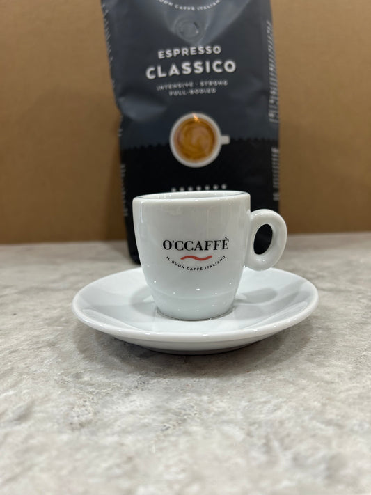 O'CCAFFE Espresso Cup Set (Set of 6)