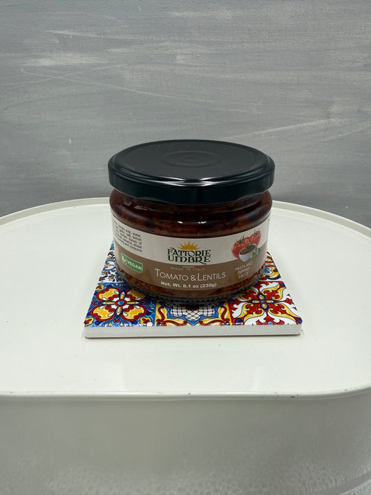 Fattorie Umbre Tomato and Lentils Pasta and Dipping Sauce