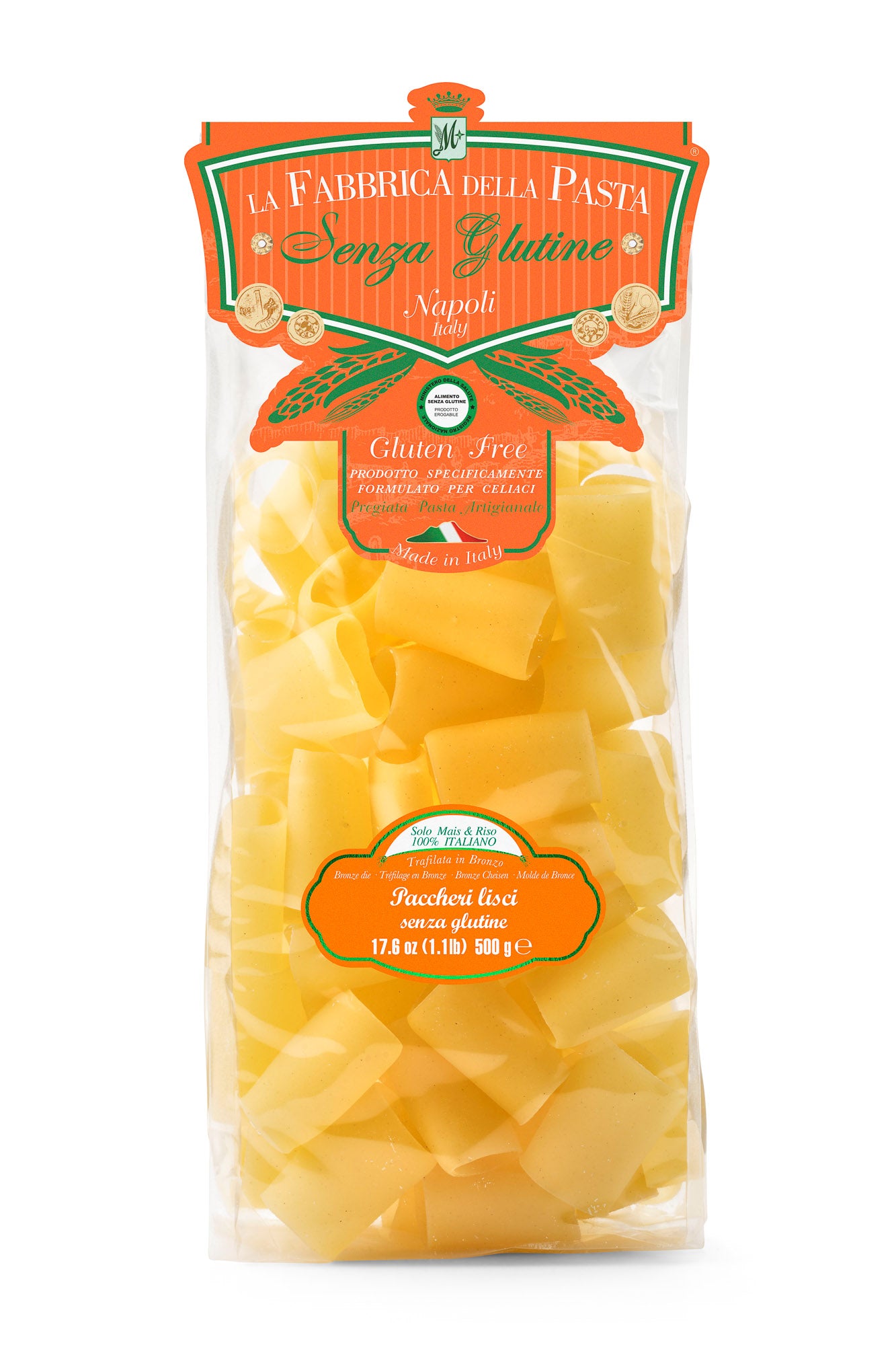 Gluten Free 'E Paccheri Lisci - 46138