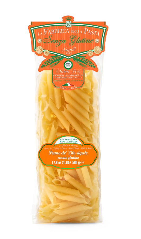 Gluten Free 'E Penne "de zite" Rigate - 46121