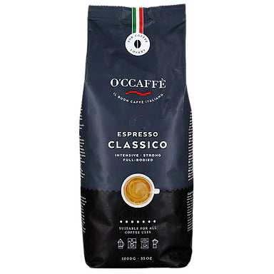 O'CCAFFE Espresso Classico (Whole Beans) - 2.2lbs