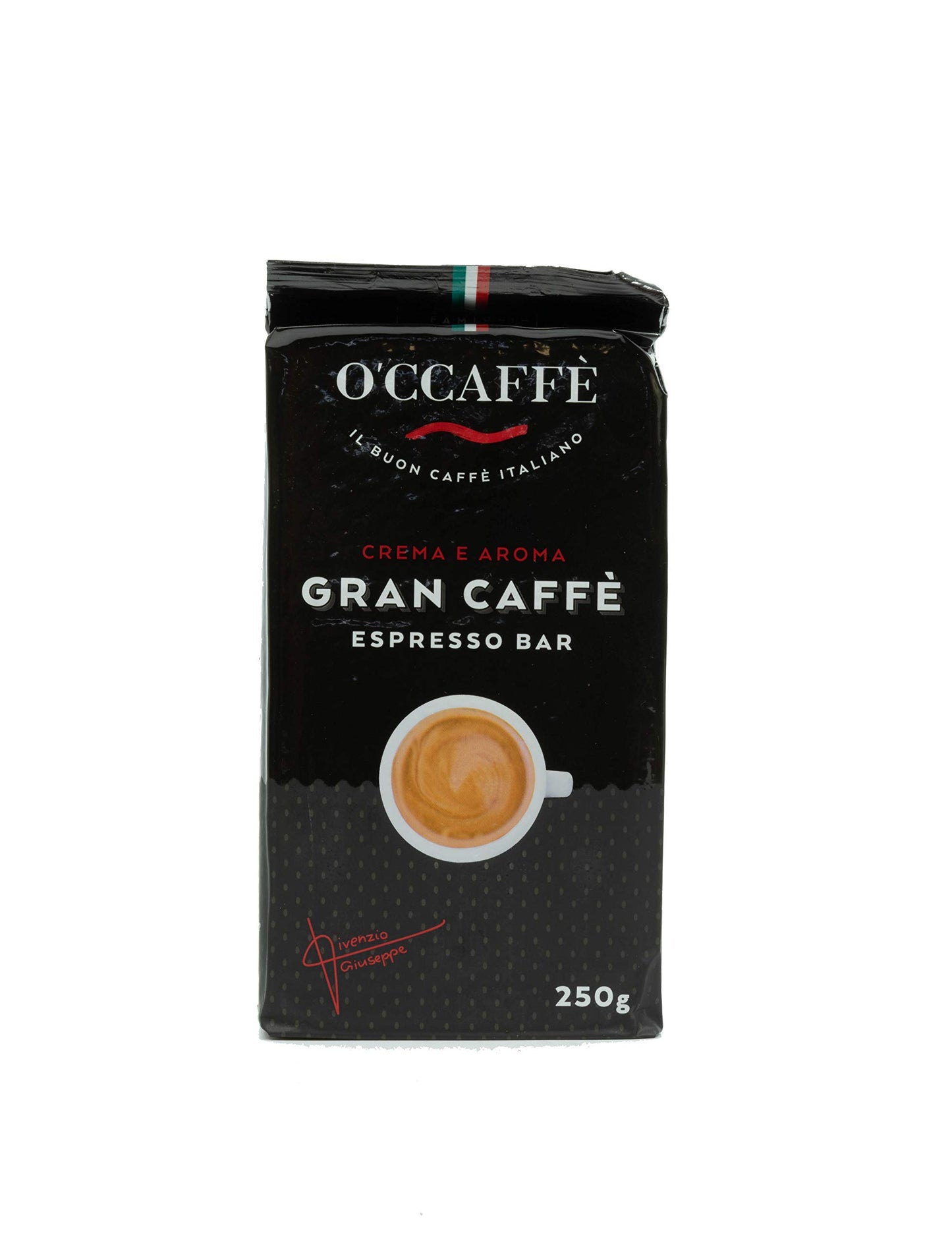 O'CCAFFE Crema & Aroma "Gran Caffe" (Ground Coffee) - 250g