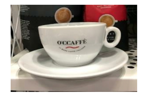 O'CCAFFE Cappuccino Cup Set (Set of 6)