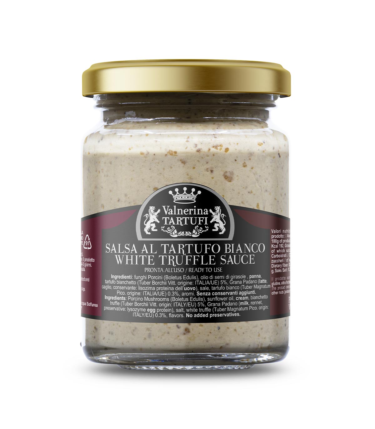 Valnerina Tartufi Salsa al tartufo bianco